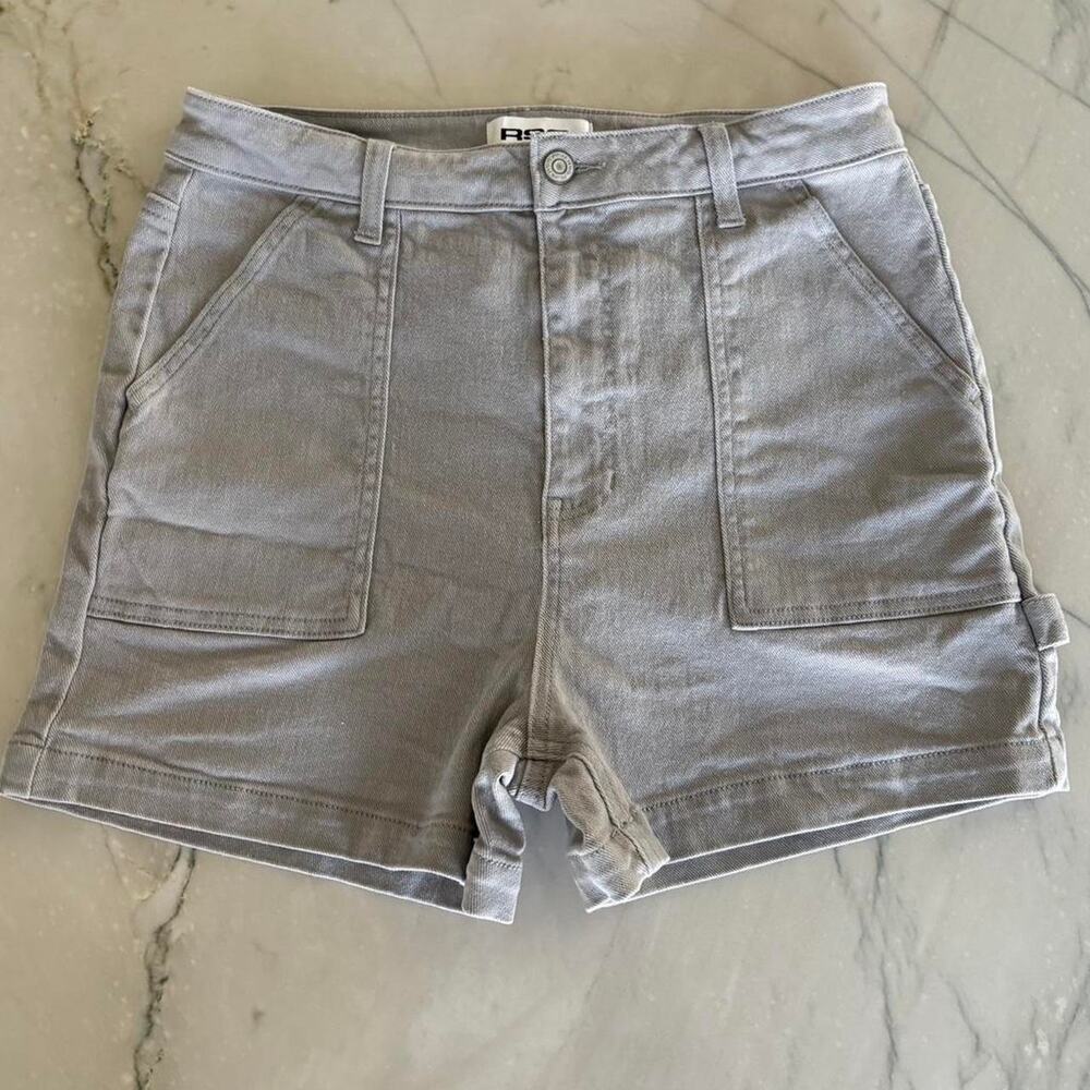 RSQ Grey Denim Carpenter Shorts: 3" Inseam - Size 30 Men or women